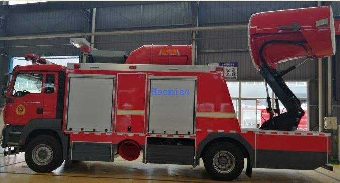 350,000 Cubic Meters Of Smoke Exhaust Firefighting Vehicle